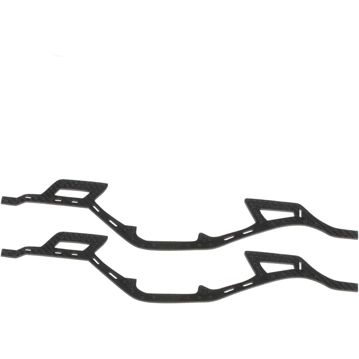LCG Crawler Chassis 1/10 2pcs Carbon Fiber LCG Chassis Rails Cheetah Rig Frame for Axial SCX10 RC Rock Crawler 1/10 Low Center of Gravity SCX10 II Element Enduro SCX10 II Upgrade