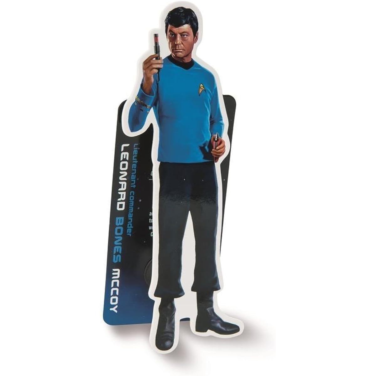 Star Trek Lieutenant Commander Leonard Bones Mccoy Magnetic Bookmark
