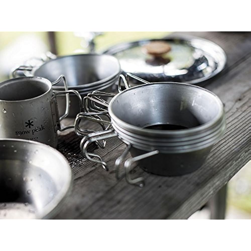 Snow Peak Sierra Cup Titanium/Stainless Steel Camping Outdoor