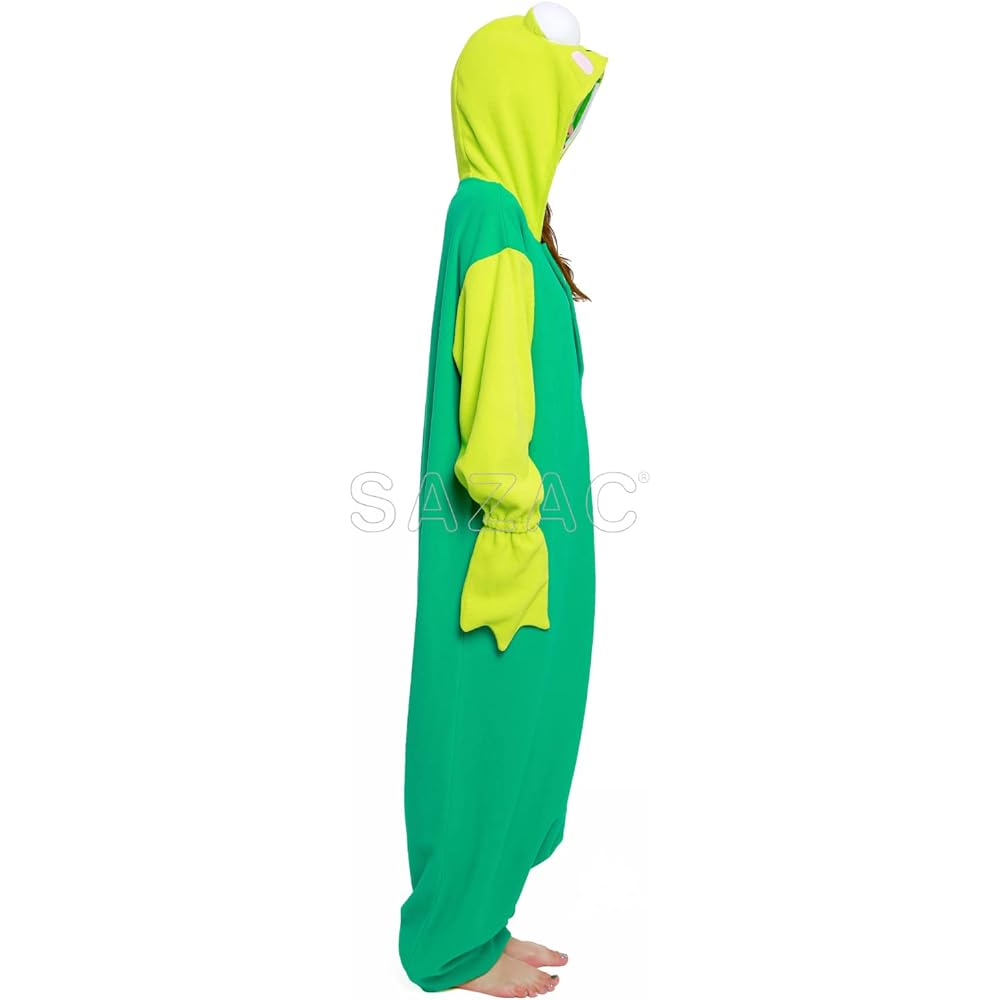 SAZAC Character Fleece Kigurumi One Size Fits Most Sanrio Kerokero Keroppi