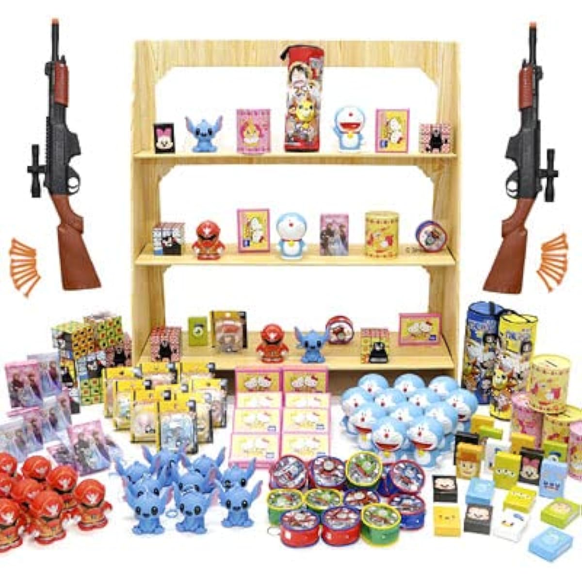 Shooting gallery set (character) for 200 people