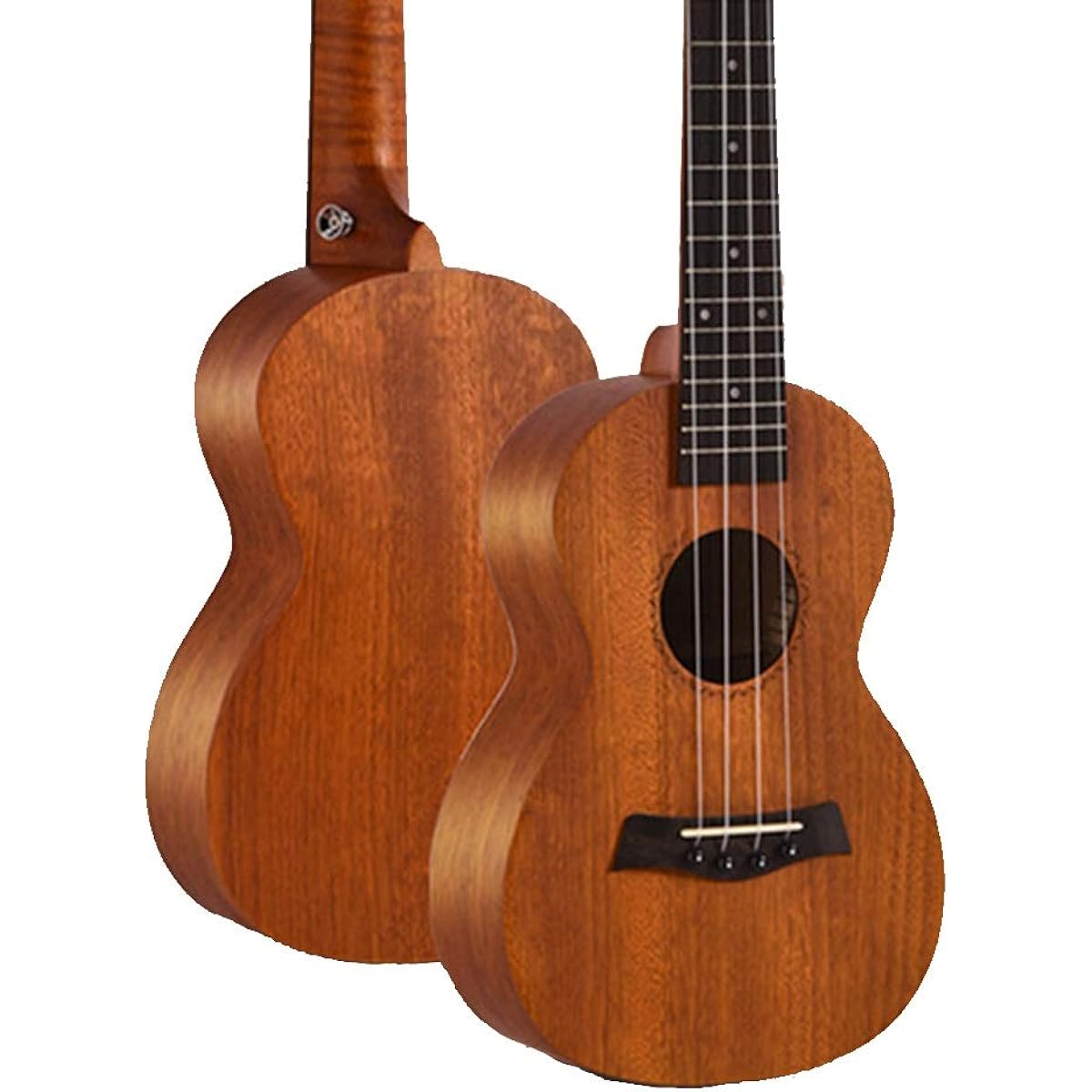 Ukulelete 26 inch Hawaii Guitar Ukulele Mahogany Acoustic Ukulele Natural Sound Source Gift Easy to carry anywhere (Color: Natural, Size: 26 inches)