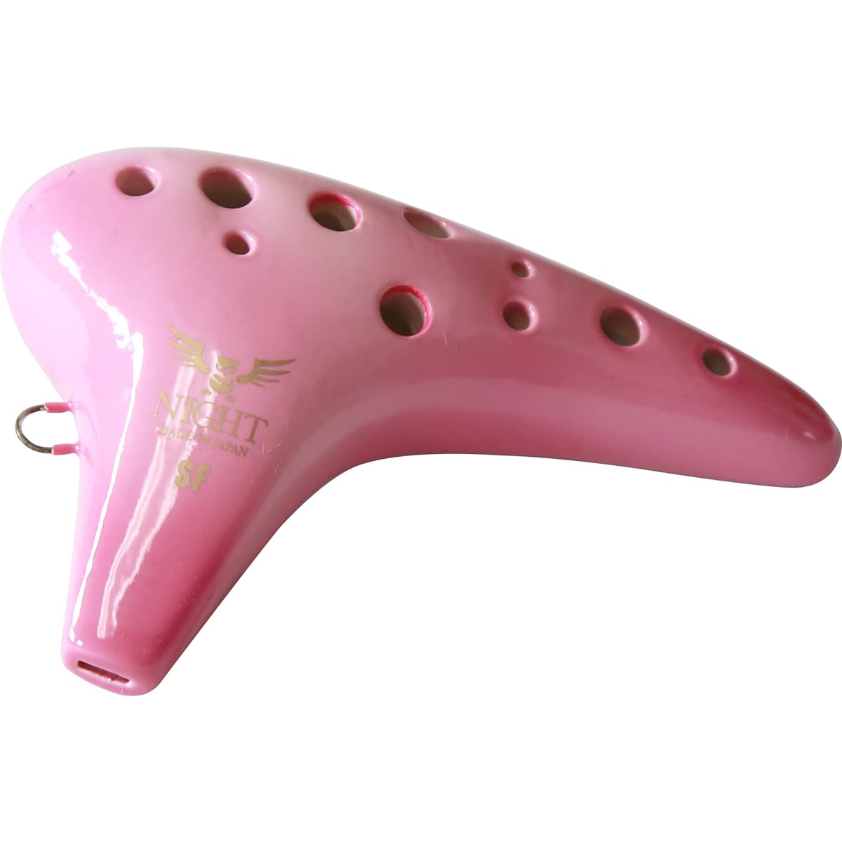 NIGHT Ocarina Night Tone (shirabe) Alto C Tone S-ACPB Kara (Pale Brown)
