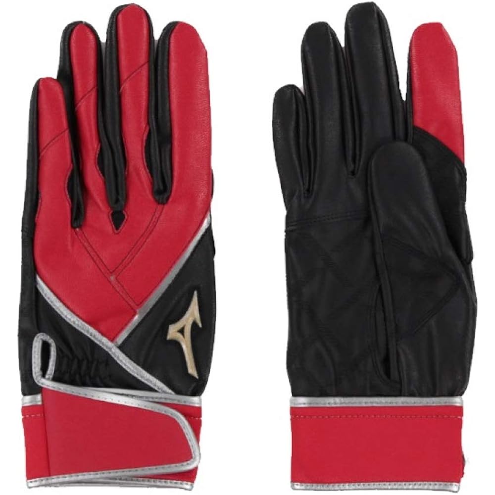 [MIZUNO] Unisex Global Elite ZeroSpace Two-handed 62 Baseball (62) Black x Red x Silver