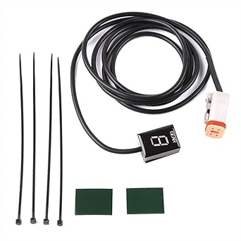 Speed Display Meter Off-Road Motorcycle Speed Gear Indicator ER6N Ninja 650 Ninja 300 Z750 Z900 Z800 Zx6R S Gear Display Meter R2LC