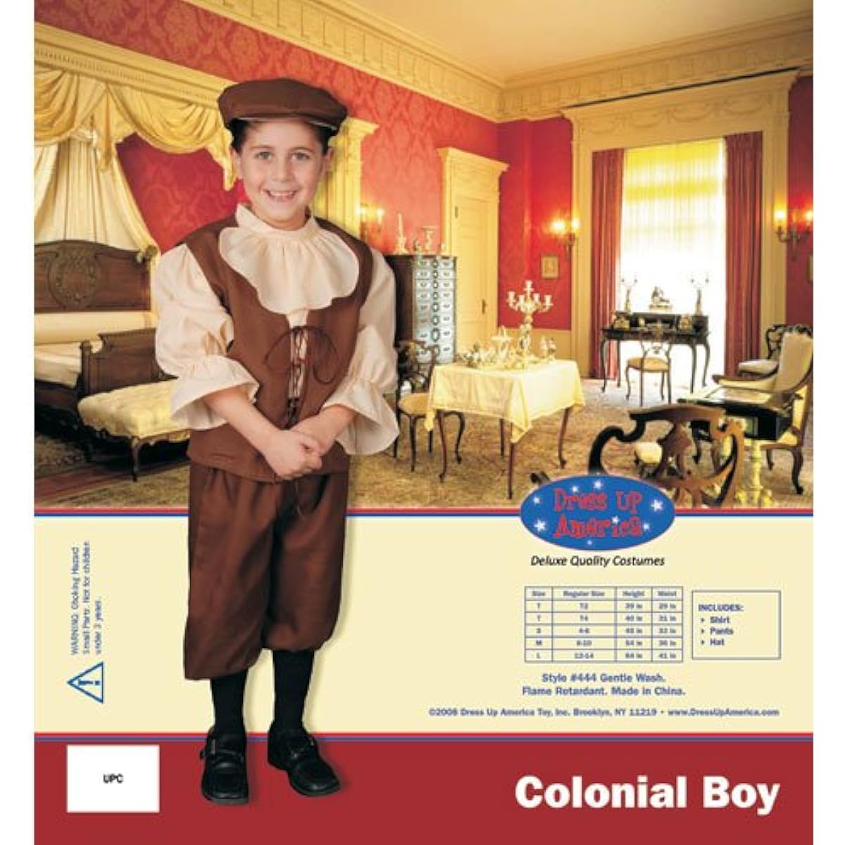 Colonial Boy Kids Costume by Dress Up America
