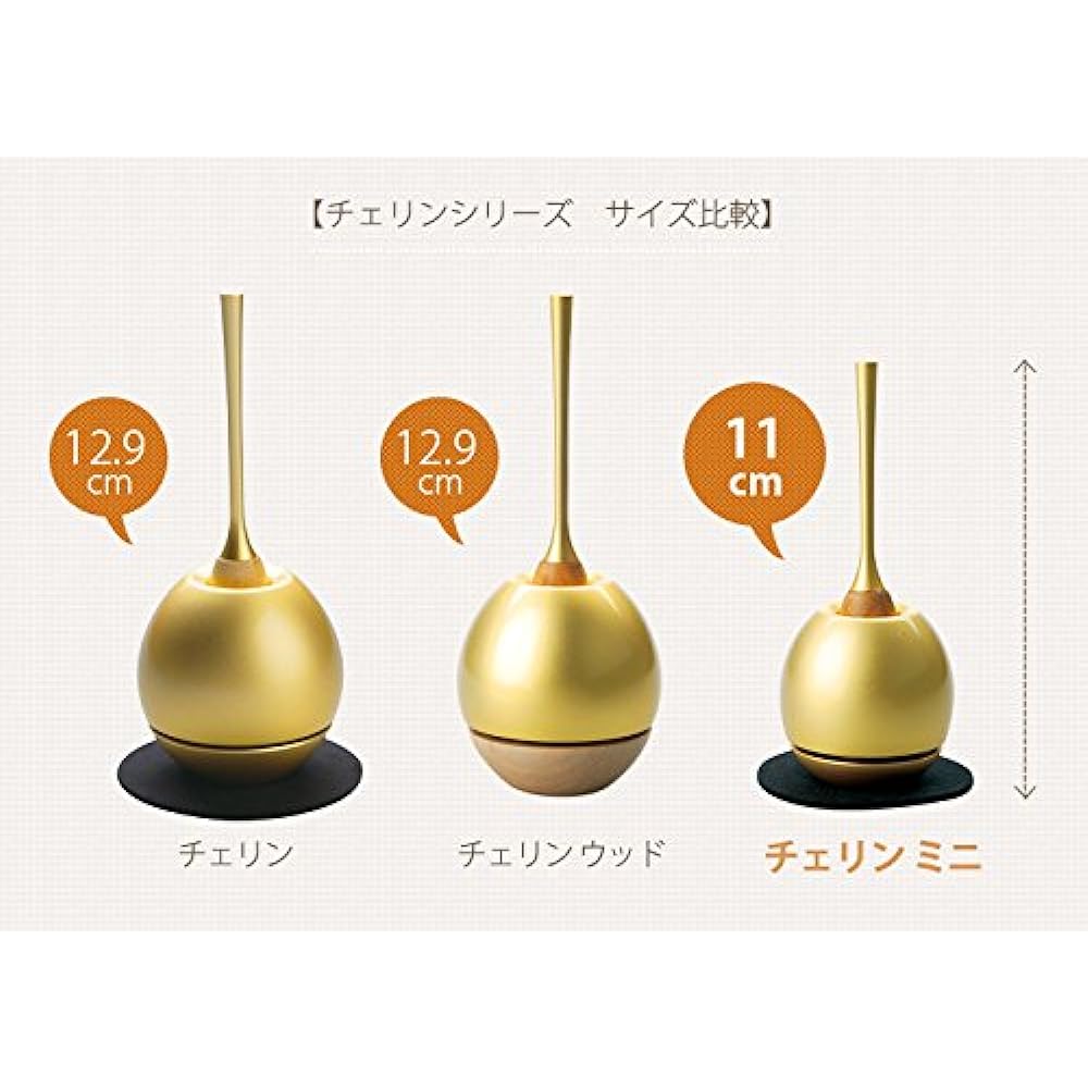 [Buddhist utensils/orin set] cherin mini gold