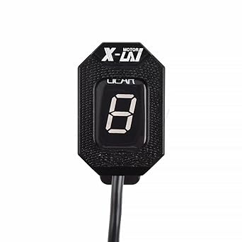 Speed Display Meter Motorcycle 1-6 Level Gear Indicator Digital Gear Meter Keyway Super Light Limited 125 / TXM Motard 125 All Ages