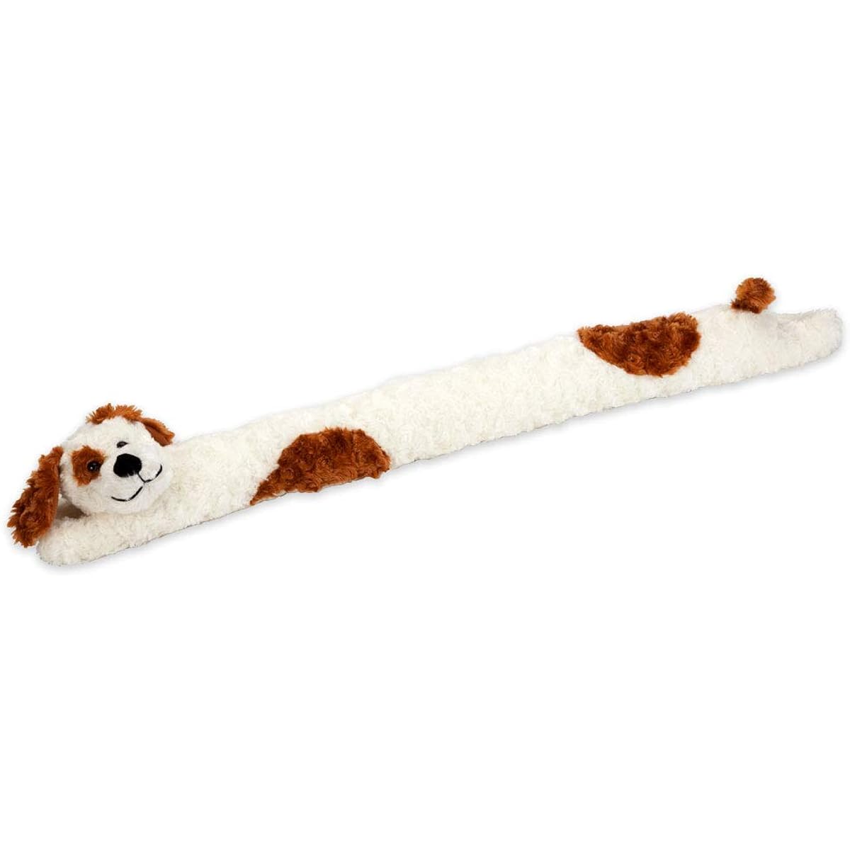 Bits and Pieces Plush Doggie Door Draft Stopper, Door and Weather Guard, Keeps Heat in
