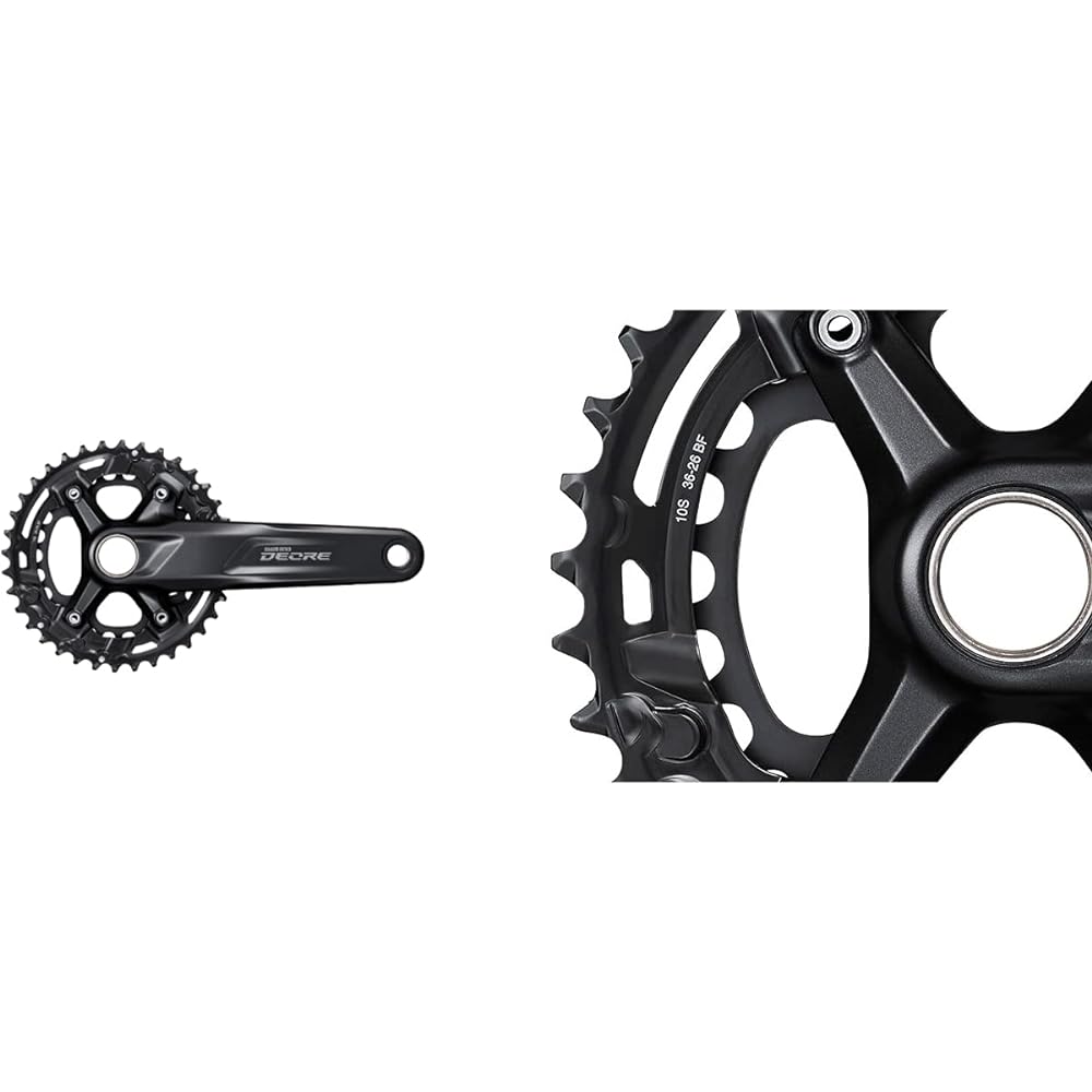 SHIMANO Crankset FC-M4100-2 10s 175mm 36-26T EFCM41002EX66 DEORE