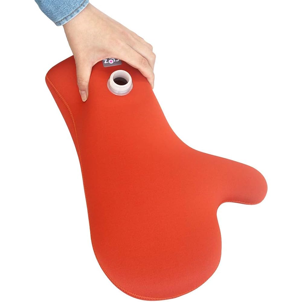 Soft hot water bottle helmet diving