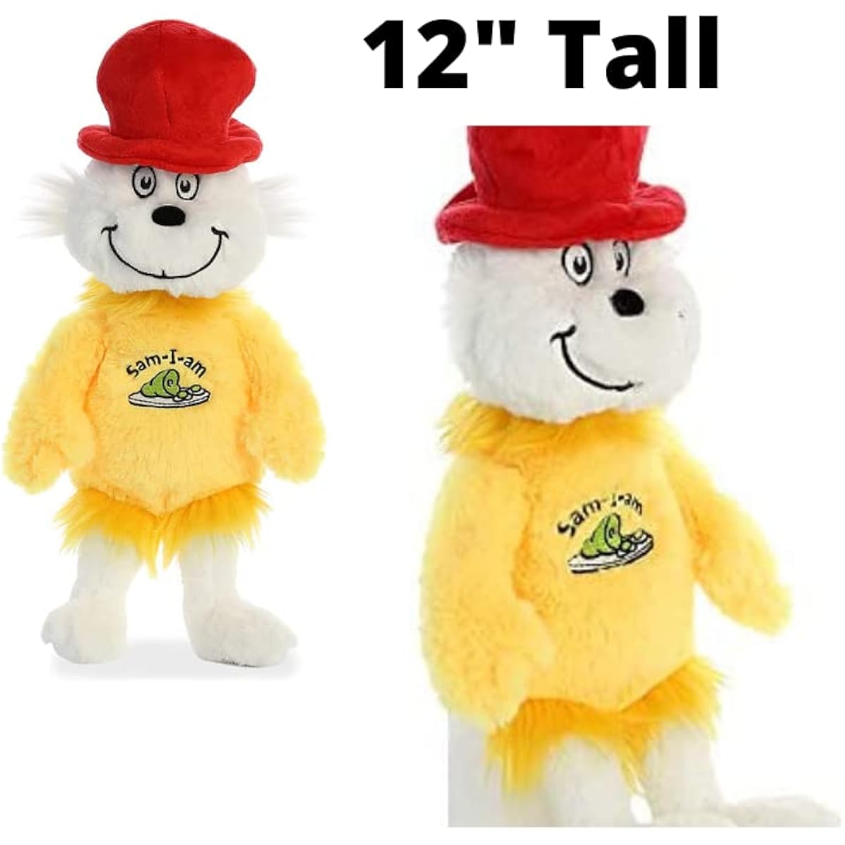Dr. Seuss Sam I Am Green Eggs and Ham Book and Plush Gift Set