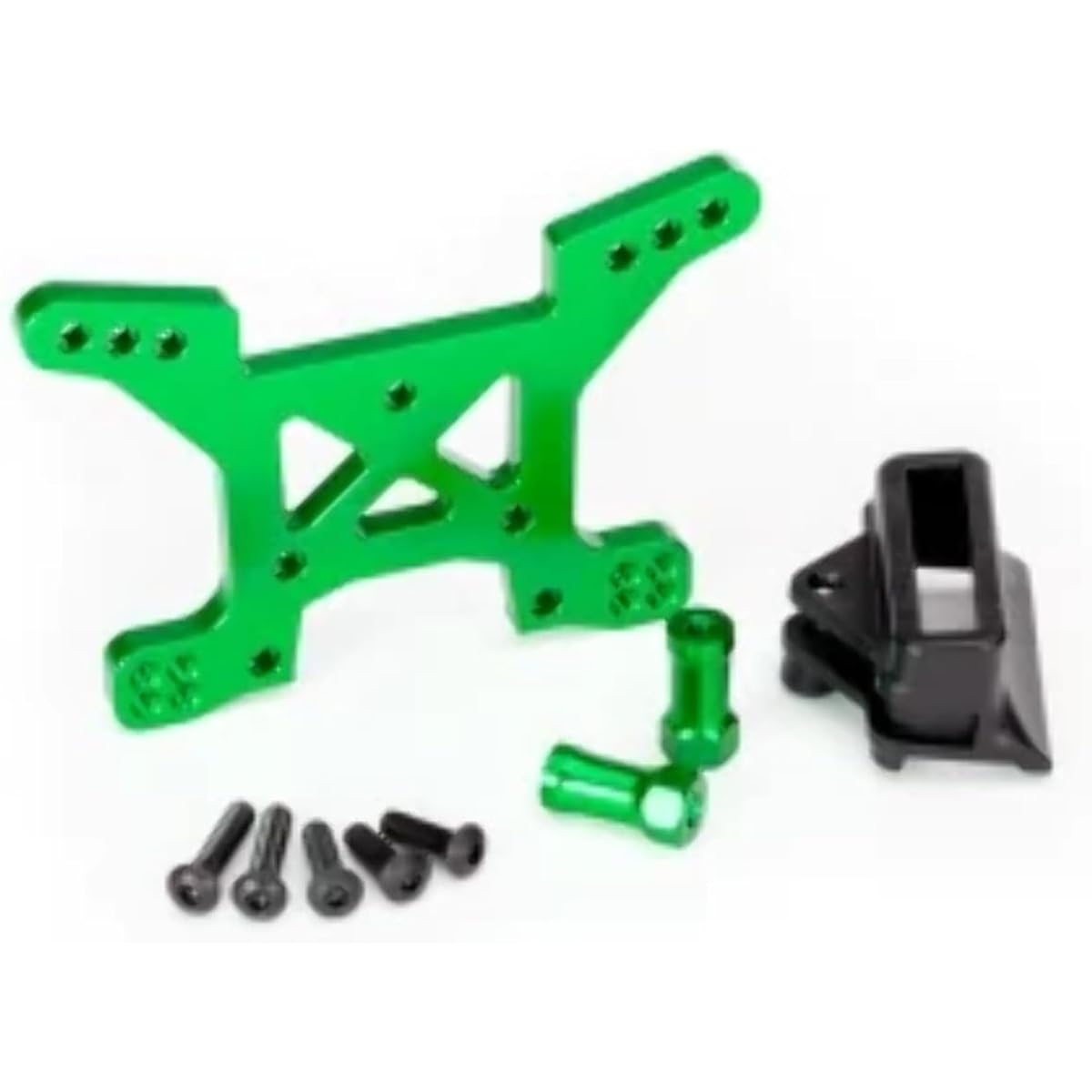 Traxxas 6739G Green Aluminum 7075-T6 Front Shock Towers