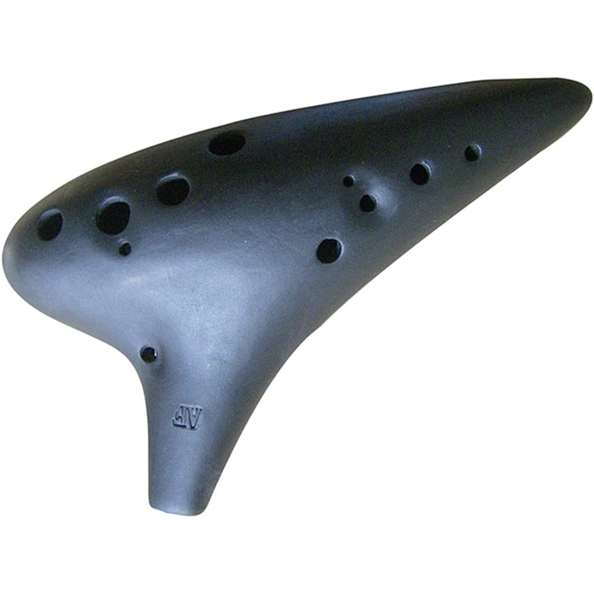 Smokeburn Black Clay 12 Hole Tone AF Ocarina Musical Instrument Good Sound Ocarina Musical Instrument