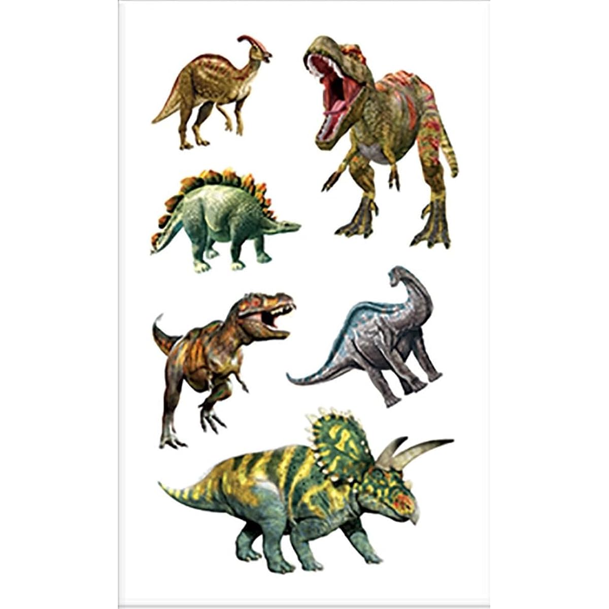 Playhouse Dinosaur World Sticker Sheet Arts Crafts Collectible Single ST-7000