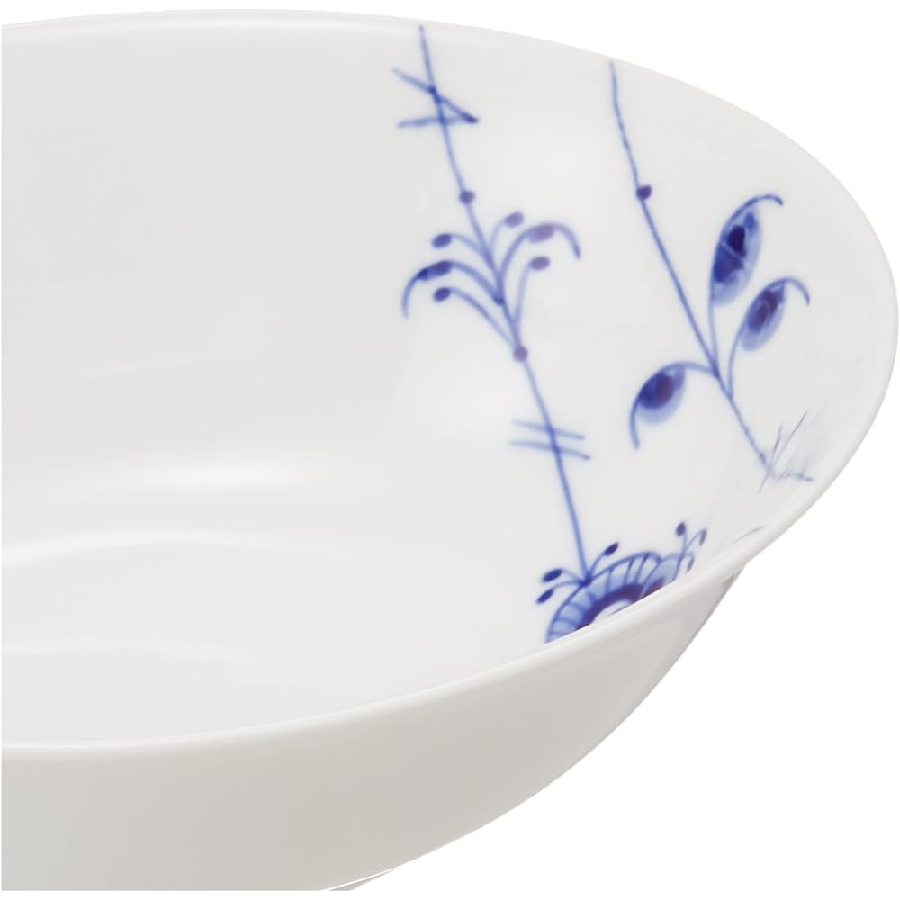 [Regular Imported Product] Royal Copenhagen Blue Palmette Oval Bowl Pair 15cm Wedding Gift 1016952