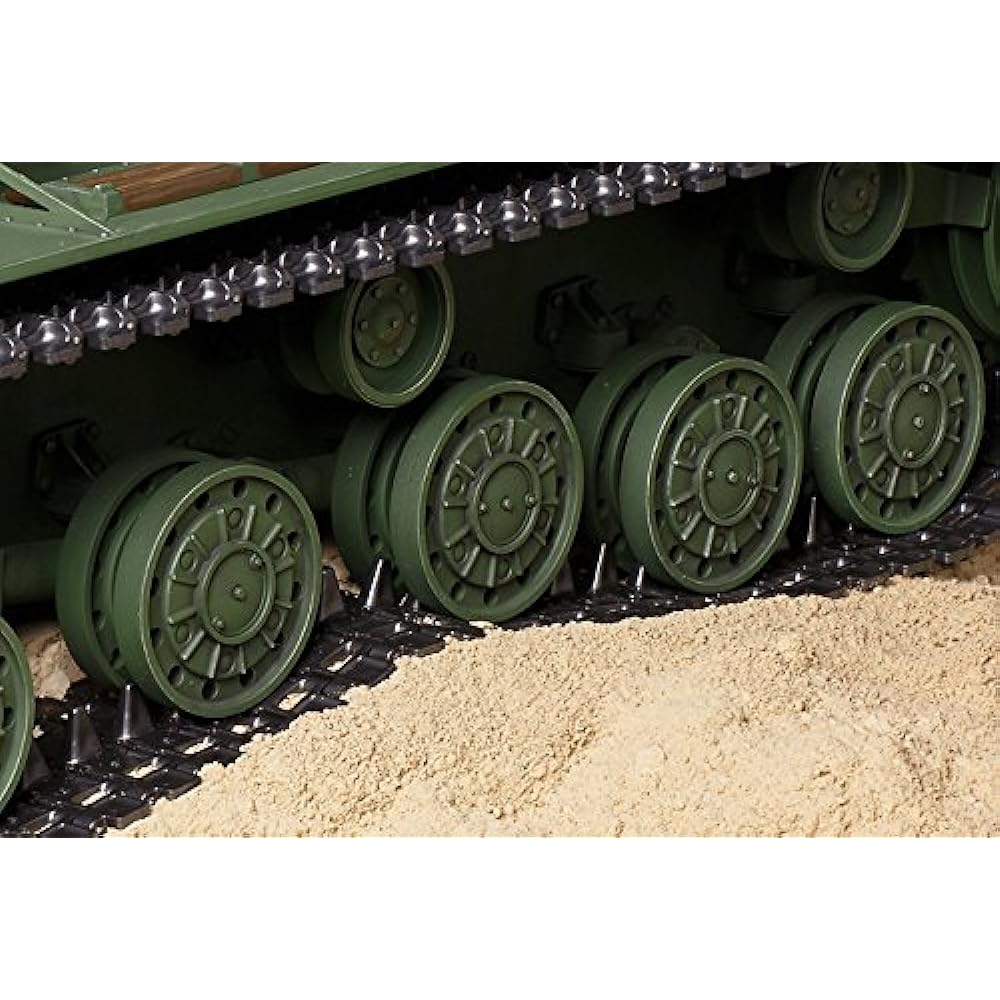 TAMIYA 1/16 Radio Control Tank Series No.27 Soviet KV-1 Heavy Tank Full Operation Set (4-channel radio, battery, charger included) 56027