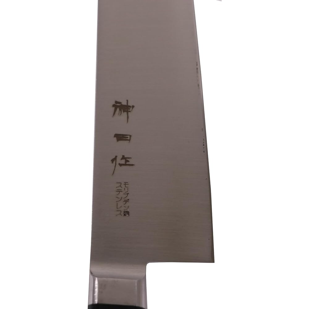 Kanda Kanda Gyuto 24cm Made in Japan Commercial Knife with Base Molybdenum Steel Black Plywood 129086
