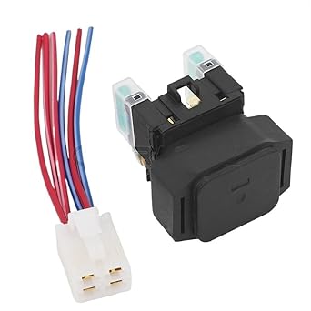 Motorcycle Starter Relay Motorcycle Starter Ignition Switch Relay Wit Plug For Yamaha 450 YFZ450 YFZ45 04-08 Grizzly YFM450 07-14 XV1700 Roadster Midnight