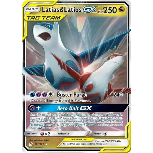 Pokemon - Latias & Latios GX - 113/181 - Team Up - Ultra Rare