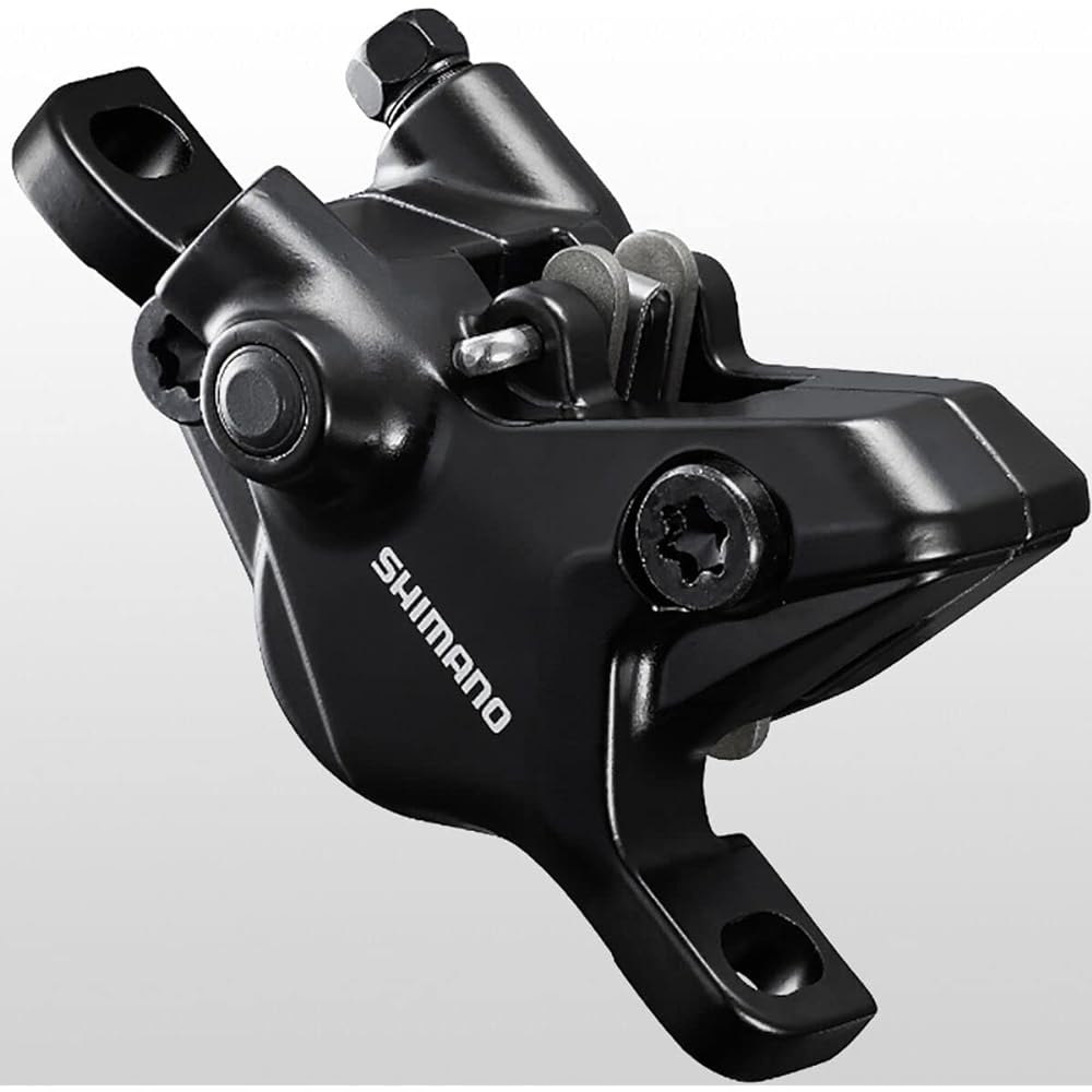 Shimano Deore BL-M4100/BR-MT410 Disc Brake and Lever - Rear, Hydraulic, Resin Pad, Gray