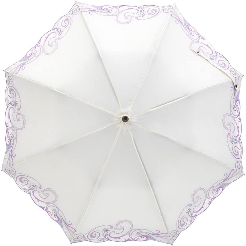 [Chinoiserie Modern] Parasol, Short Parasol, For Both Sunny and Rainy Days, Class 1 Shading, Heat Shielding, UV Protection, Actress Parasol, Covered, Cool