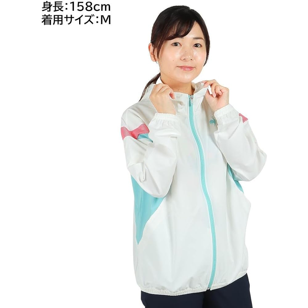[Le Coq Sportif] Windbreaker Running Jogging Gym Water Repellent Stretch Shape Stable UV CUT (UPF50+) Thermal Cooling Women's