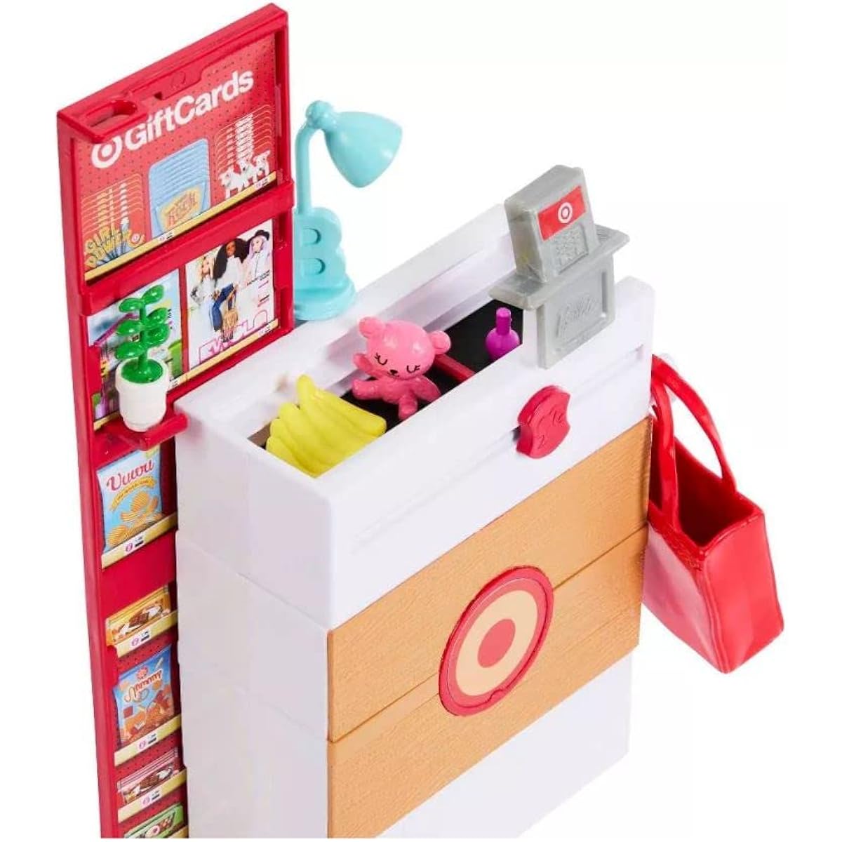 Barbie Doll Skipper & Playset, Target Supermarket with 25 Grocery Store-Themed Accessories Including Food, Check-Out Counter & Shelves