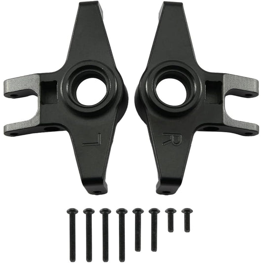 RCAWD Aluminum Alloy Left and Right Axle Carrier 1/7 Traxxas UDR Unlimited Desert Racer 85086-4 (Black)