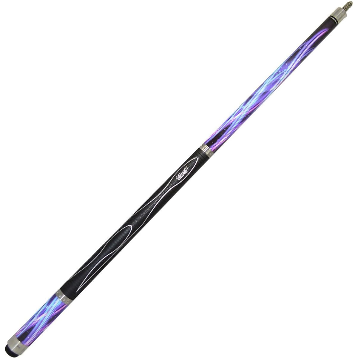 [Cuetec] Cuetec GenTek Series 58 2Piece Canadian Maple Billiard/Pool Cue, Purple 13-716 [Parallel Import]