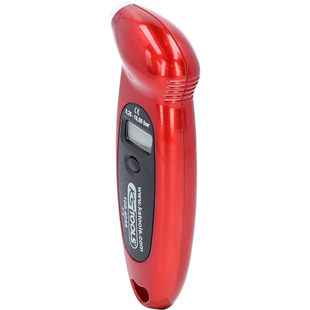 KS Tools Digital Tire Pressure Gauge 0.20~10.0 bar 100.4055