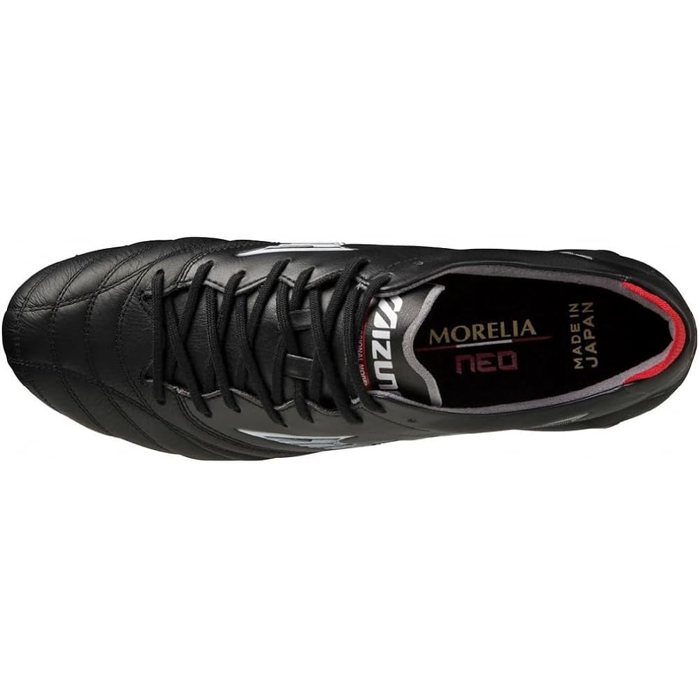 [Mizuno] Unisex MORELIA NEO 4 JAPAN MORELIA NEO IV JAPAN 01 Black x White 22.0cm
