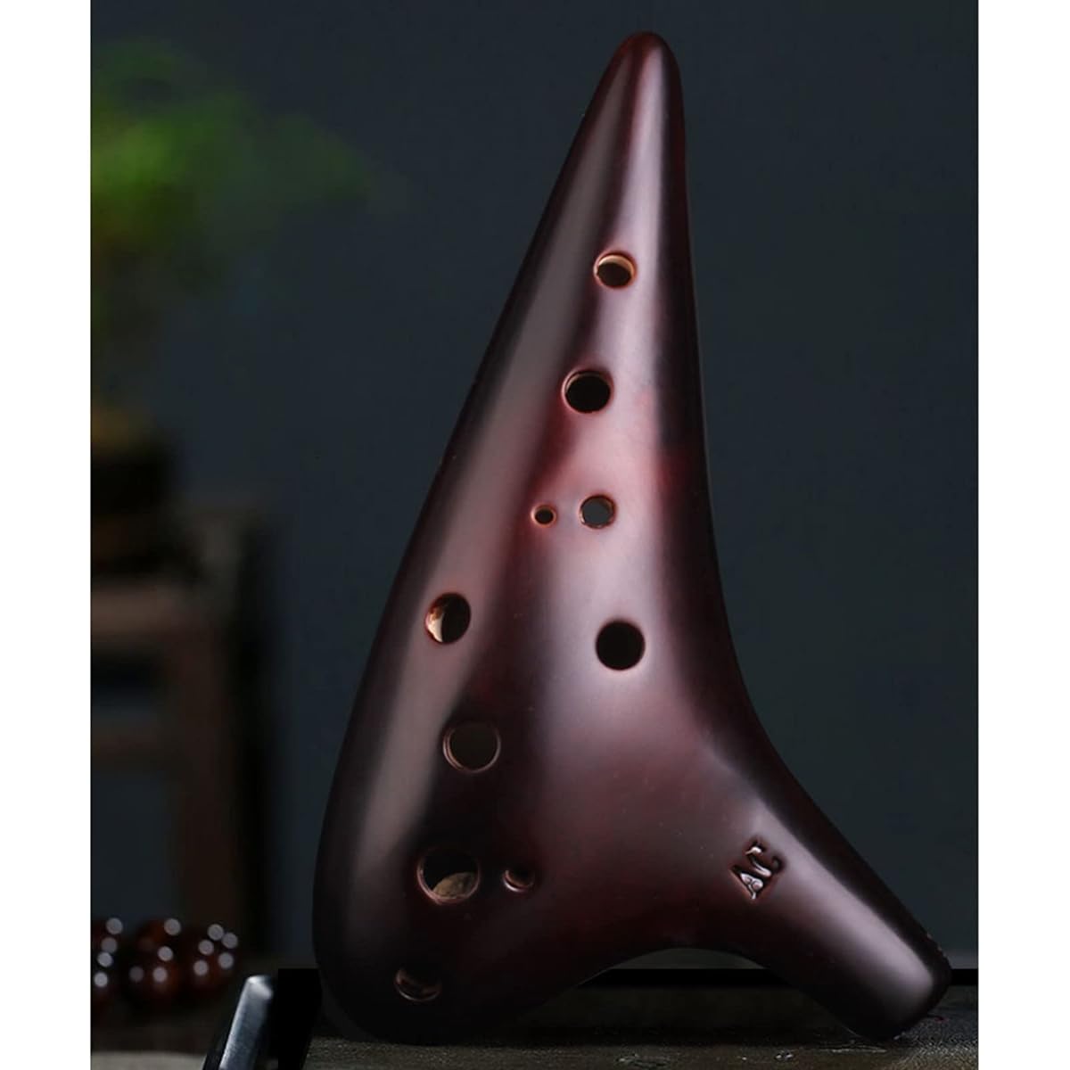12 Hole Alto Ocarina 12 Hole Ocarina AC Professional Performance Soft Bag Ocarina Musical Instrument