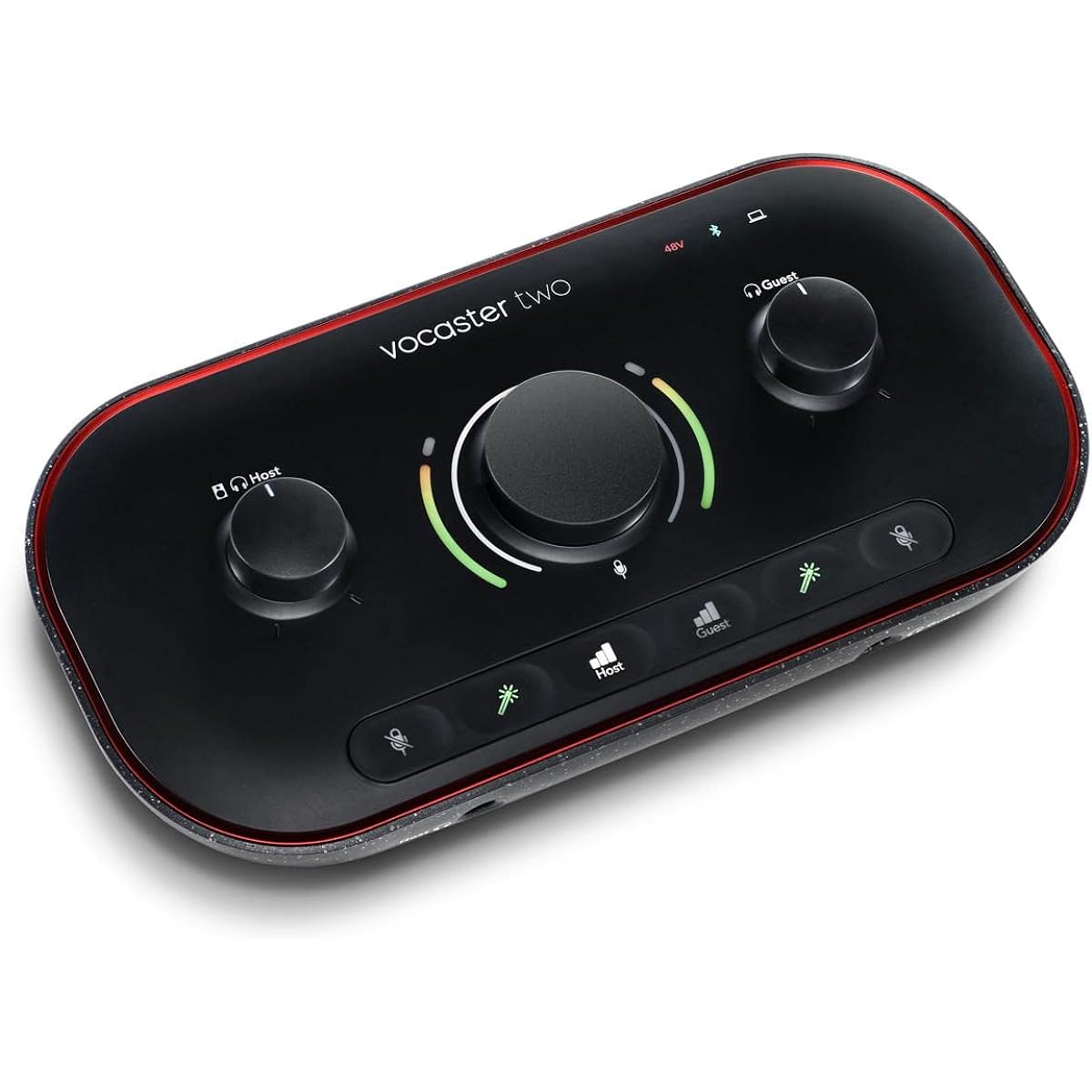 Focusrite Vocaster Two Studio Audio Interface 2ch Input Dynamic Microphone Set with Headphones