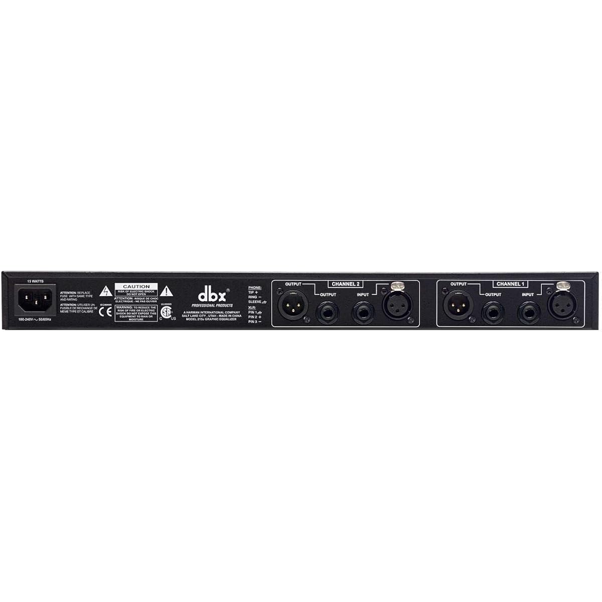 [Official Japanese product] dbx Graphic Equalizer 215s Graphic Equalizer