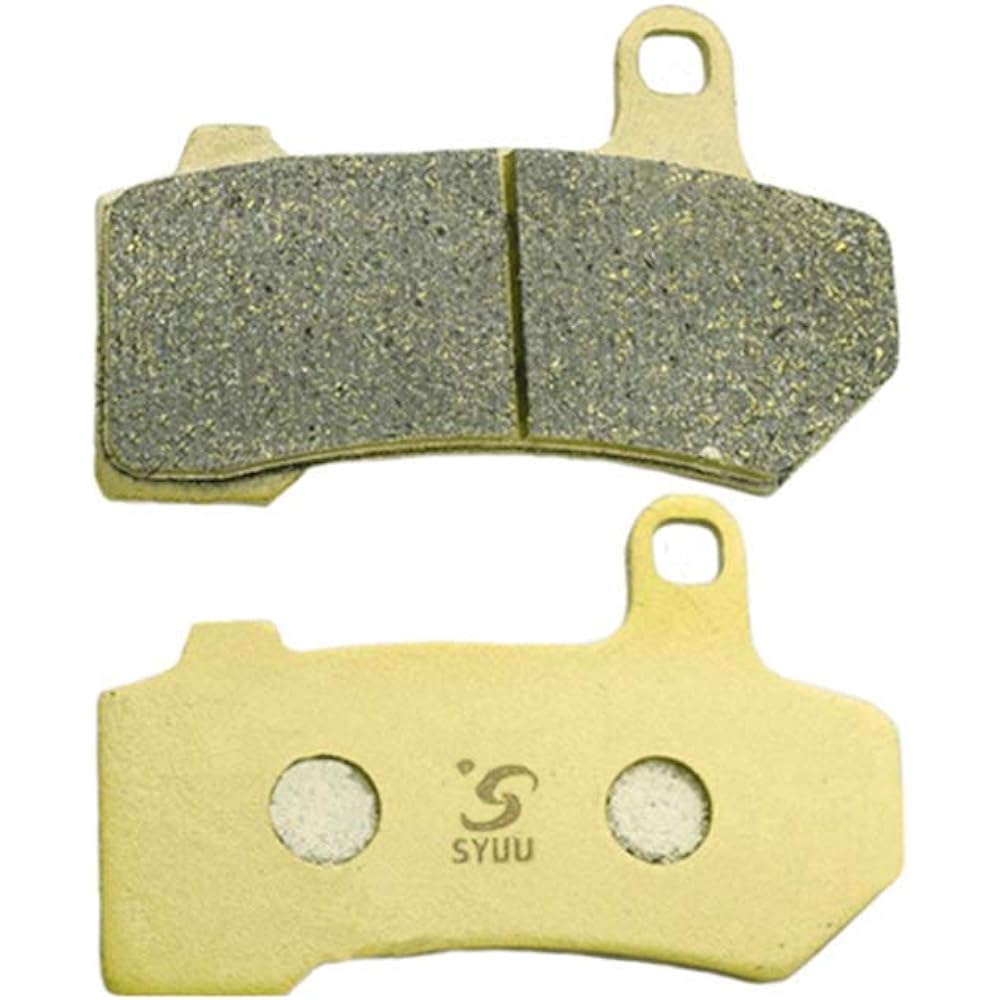 SYUU Motorcycle Replacement Front Rear Brake Pads Brake Pads for Harley-Davidson Touring FLHXS Road Glide Special FLHRS Road King Special 2015 2016 2017 2018 FA409FR