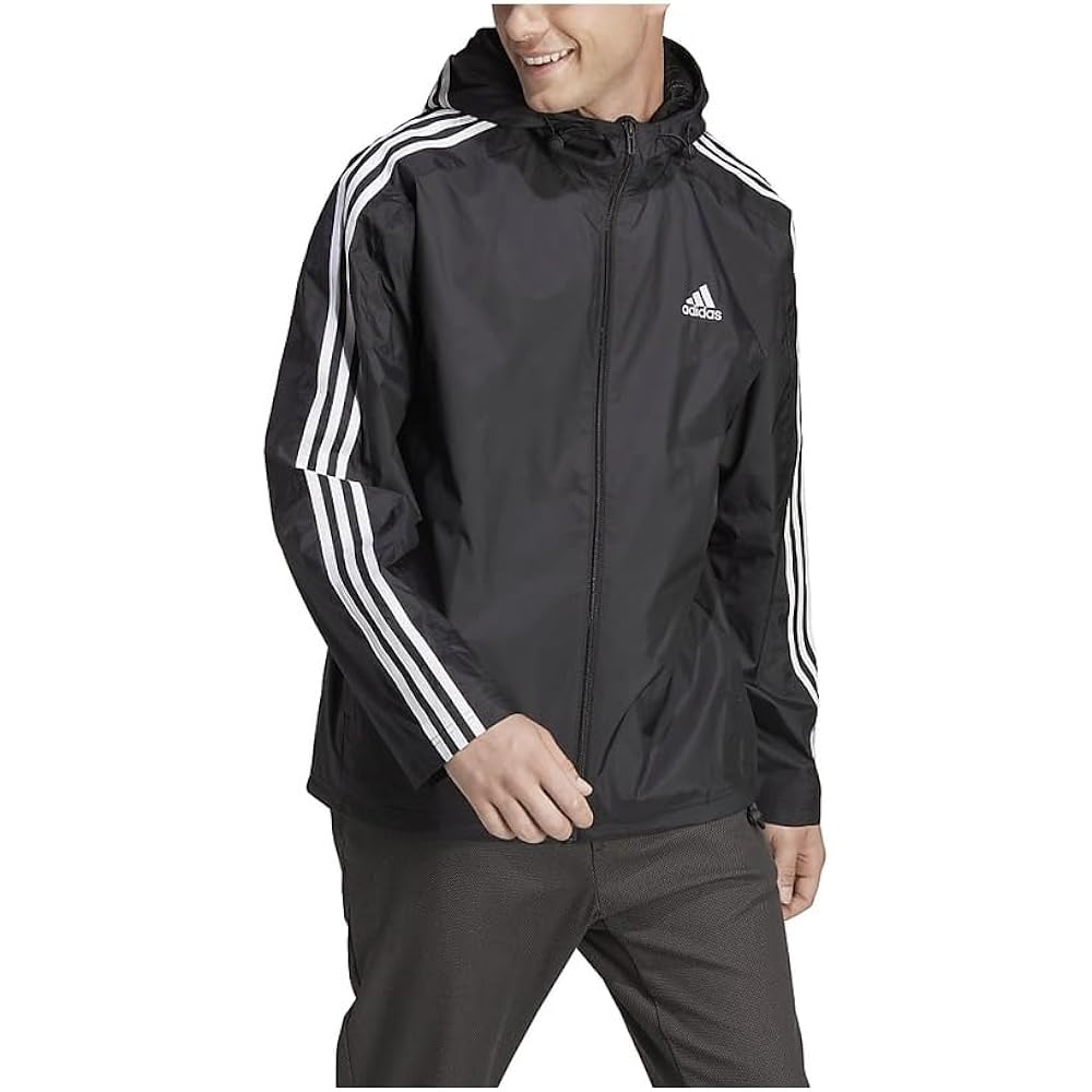 [Adidas] Essentials 3 Stripes Woven Windbreaker NDX47 Men's