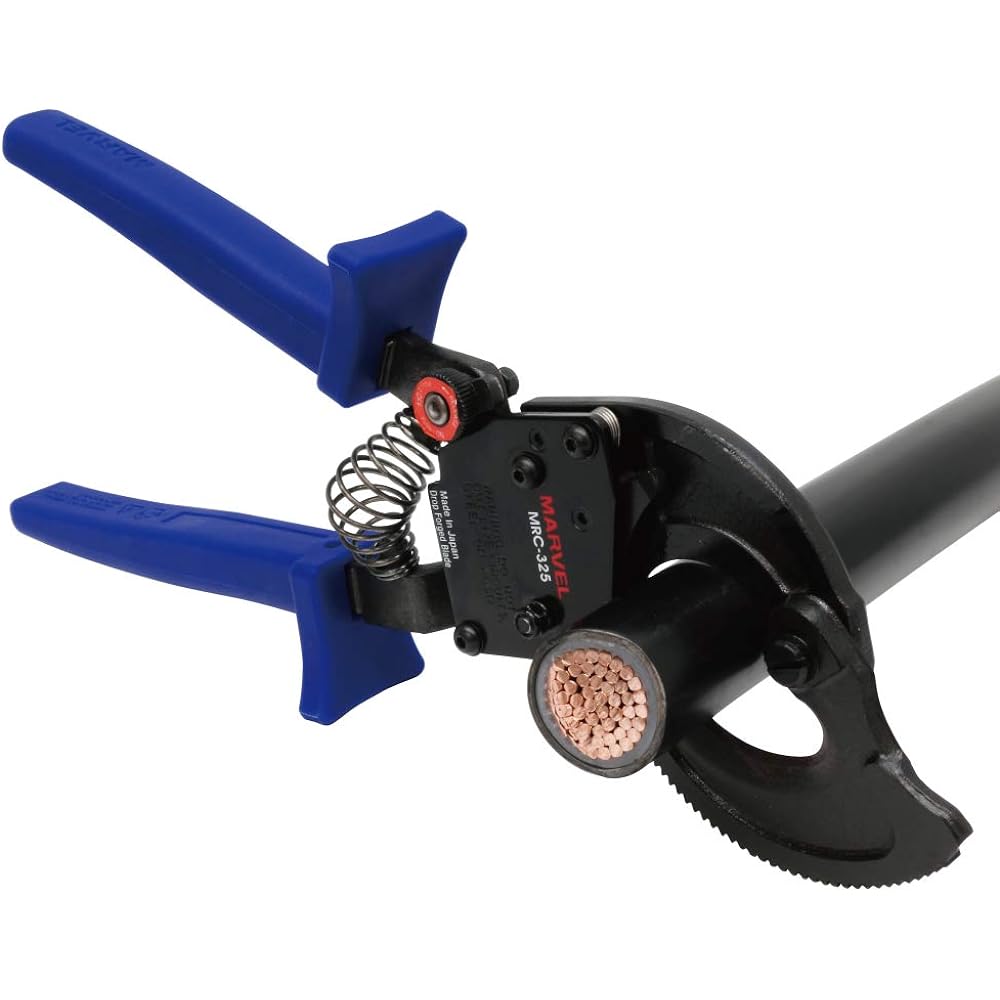 MARVEL Ratchet Cable Cutter MRC-325 Depth 26.2 x Height 3 x Width 9cm