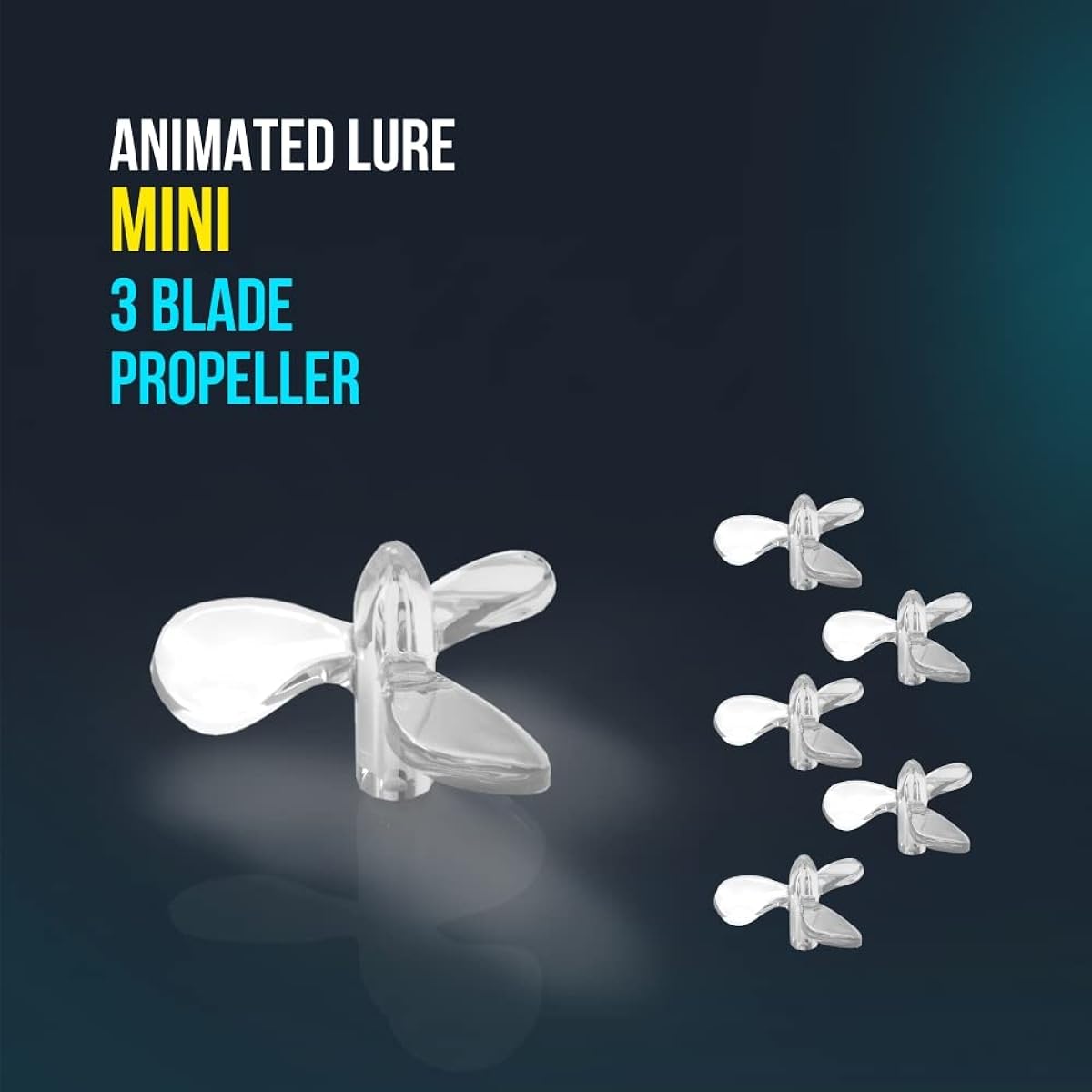 Animated Lure Spare Propeller Pack (5pcs) Perfect for Animated Lure products
