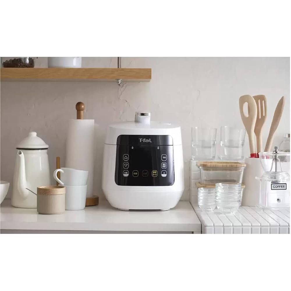 Tefal Rakura Cooker Compact Electric Pressure Cooker CY3501JP Metal