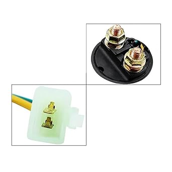 Starter Relay Starter Solenoid Relay for 4 Stroke GY6 Engine 50cc 70cc 90cc 100cc 150cc 200cc 250cc Dirt Bike Scooter Go Kart Dne Buggy