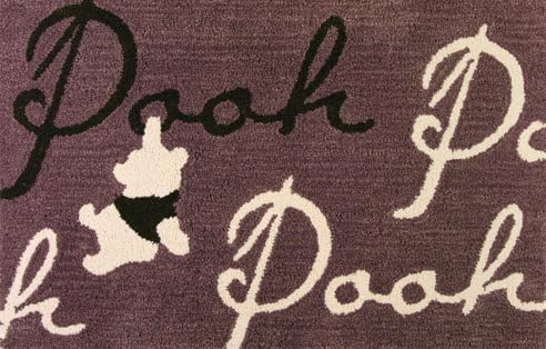 Suminoe Disney Entrance Mat DMP-4004 Pooh Swing Drop 50 x 80 cm Brown 14337142