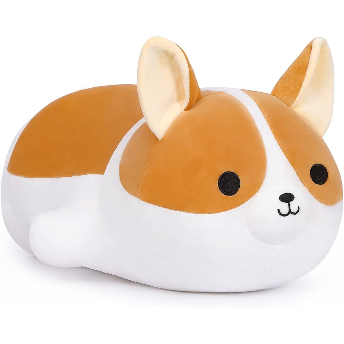 MIAOHAHA Plush Corgi Dog Shiba Inu Stuffed Animal Pillow Plush Corgi Kids Stuffed Animal Pillow (Corgi, 60cm/23.6inch)