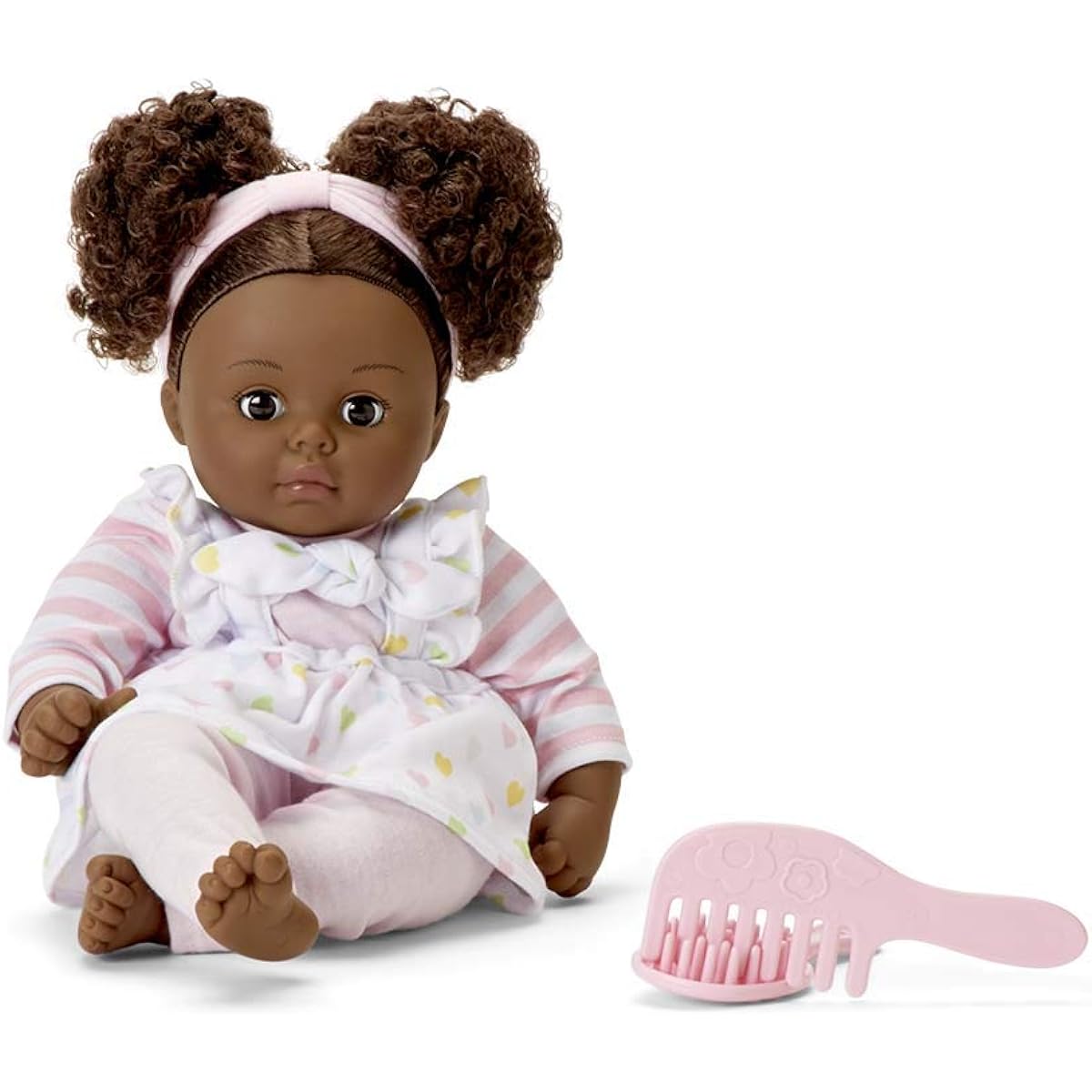 My Little Girl - Polka Dot Pinafore - Dark Skin Tones