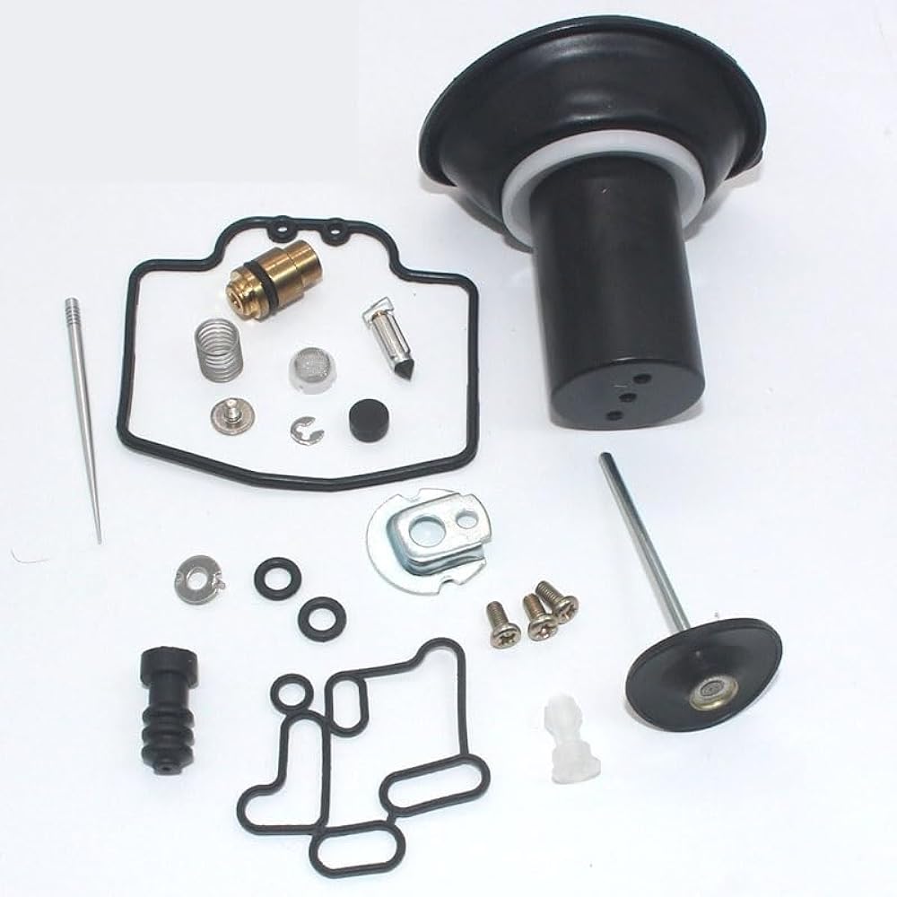 YP250 SG01J SG03J Carburetor Repair Kit Fits Plunger Diaphragm Part (Color: Lavender)