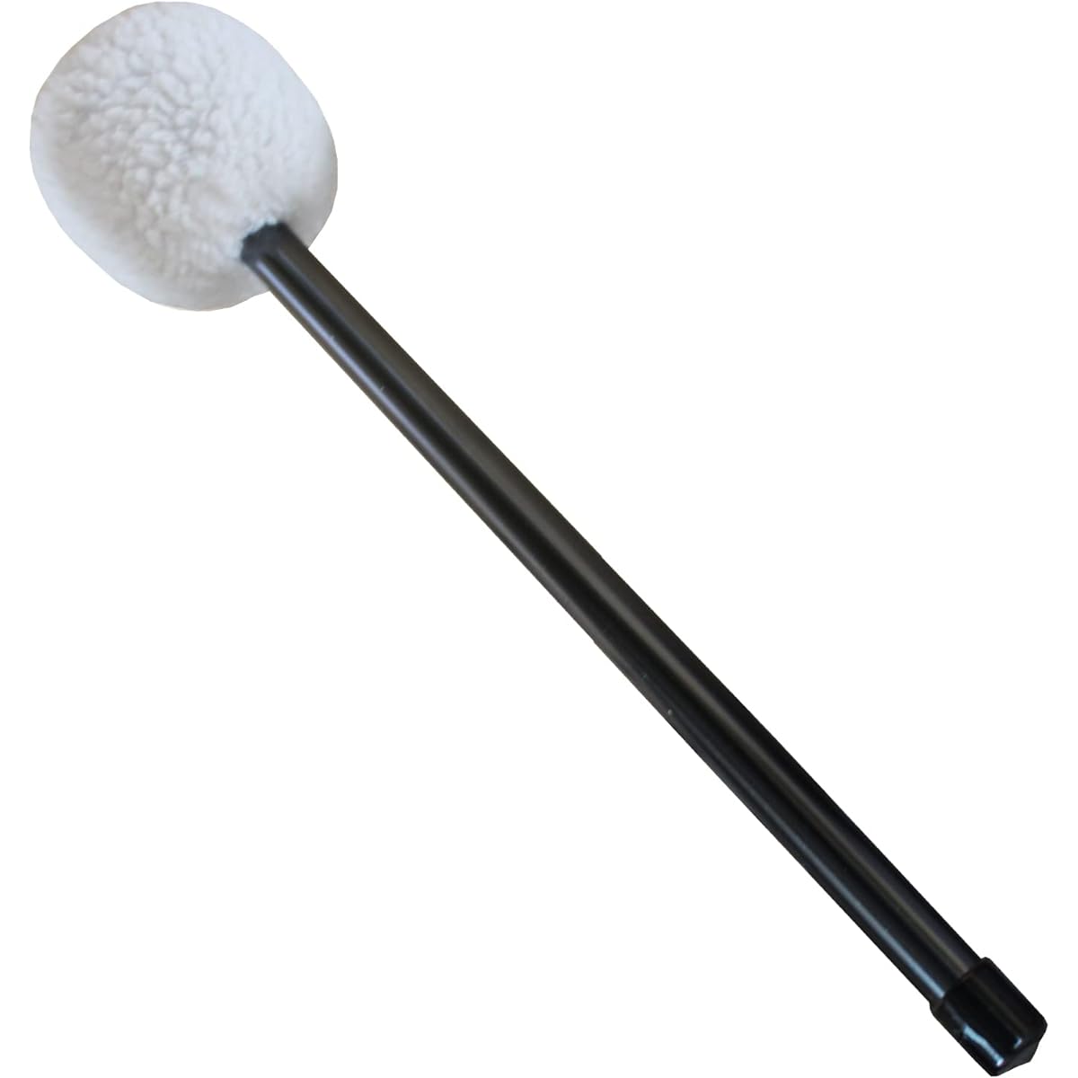Arborea 45x9cm Gong Mallet 24"~32" Gong Beige Soft Velvet Head Stainless Steel Handle Meditation/Sound Healing Therapy/Yoga Accessories Medium Size