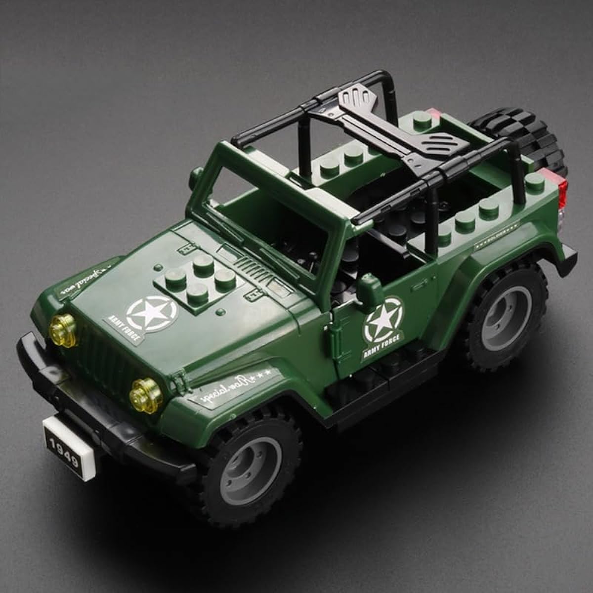 ENHANA Army Building Blocks Toys Army Set for Kids 6 Military Figures Soldier Army Team World War II Weapons Gear Pack Building Toys for Boys 2 Styles