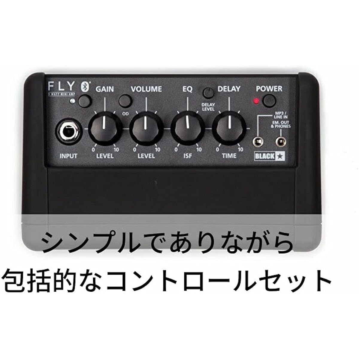 BLACKSTAR Blackstar Blackstar Compact Guitar Amplifier with Bluetooth FLY3 Bluetooth Perfect for Home Practice Portable Speaker Battery Battery Operated