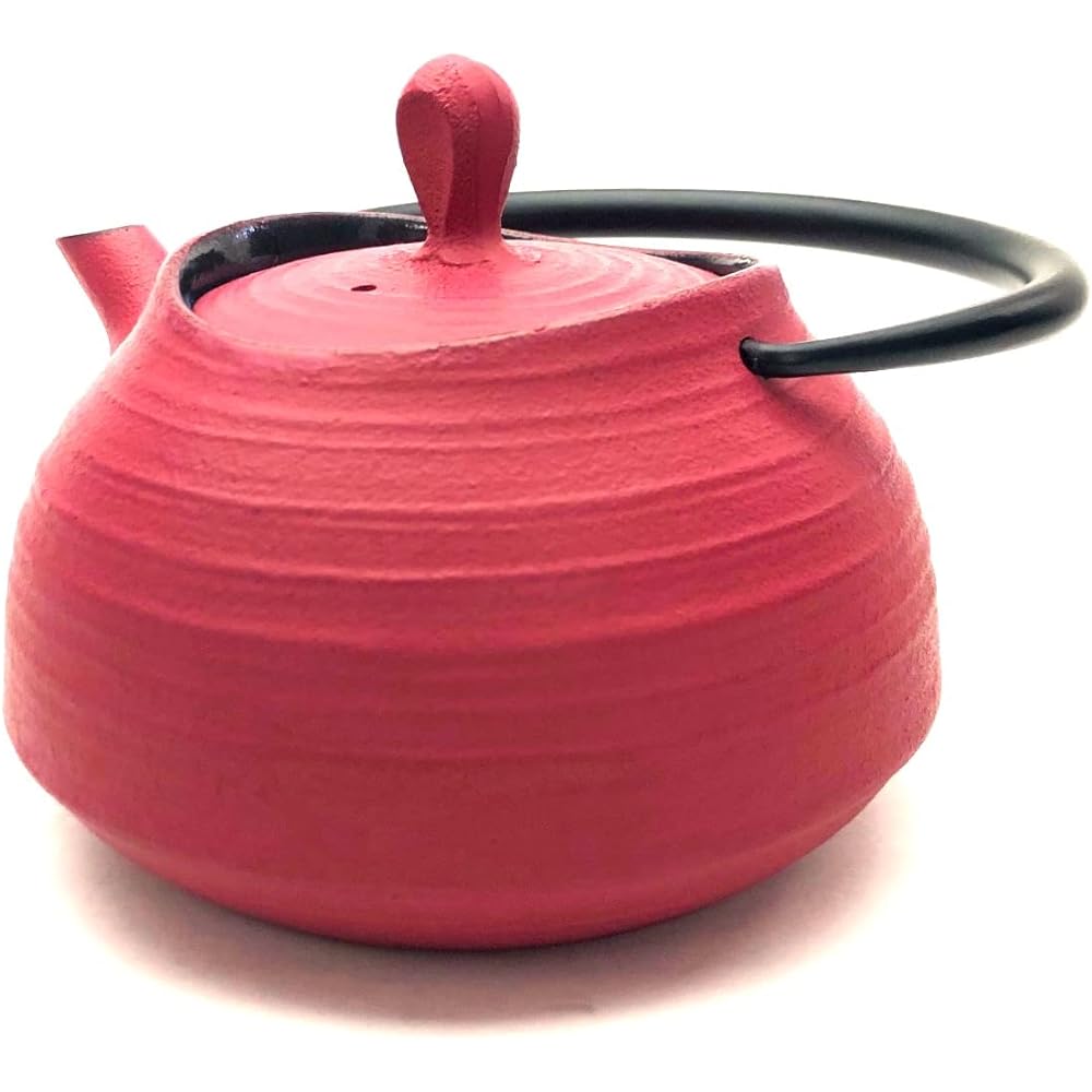 Nanbu Tetsu Teapot Hakeme 0.4L Rose Pink