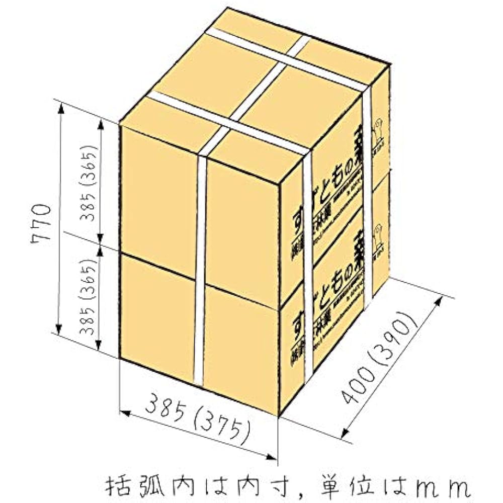 Kindling [Suzutomo Forestry] (Capacity approx. 110L [Weight around 18kg (55L x 2 boxes)])